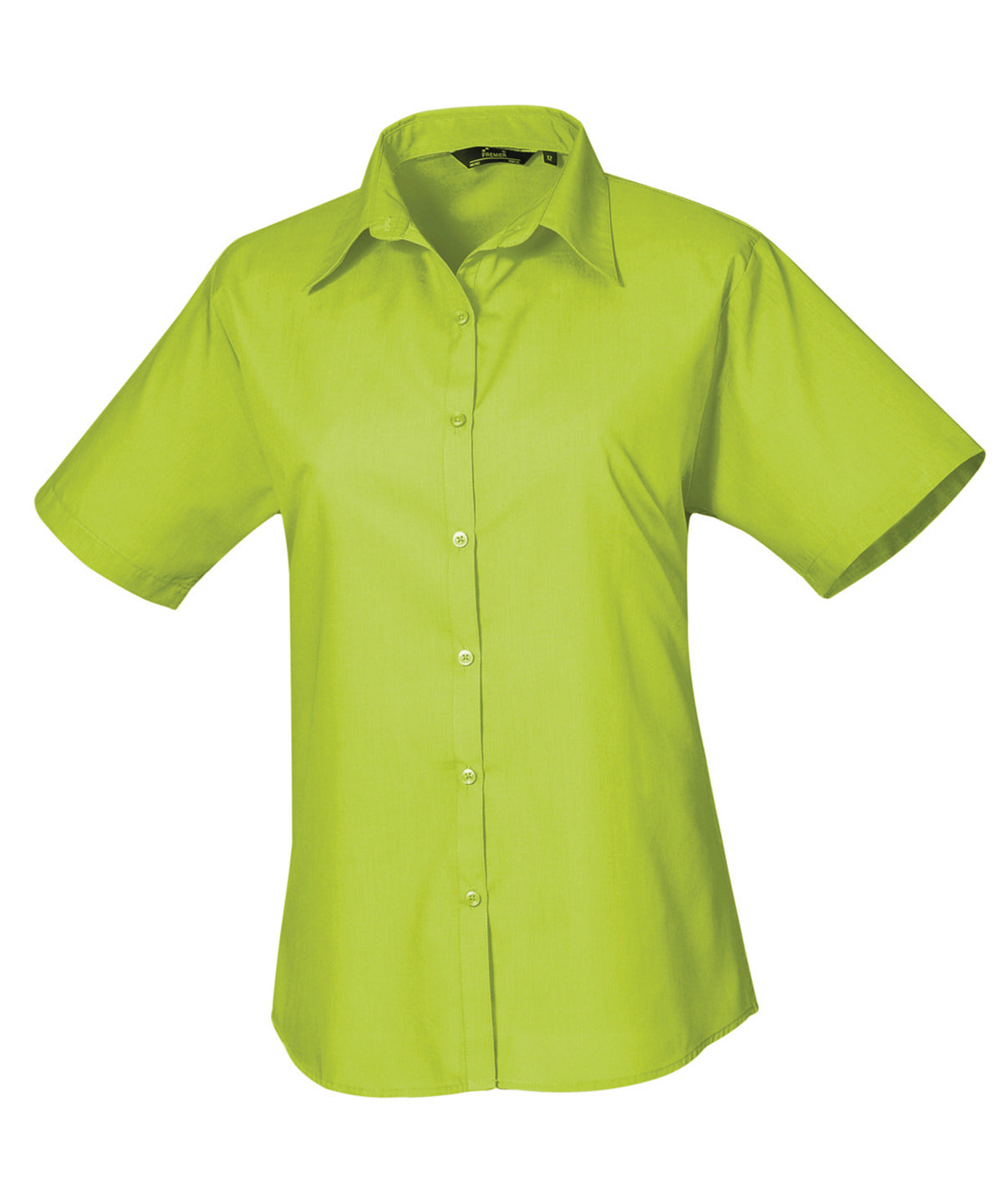 Blússur - Women's Short Sleeve Poplin Blouse