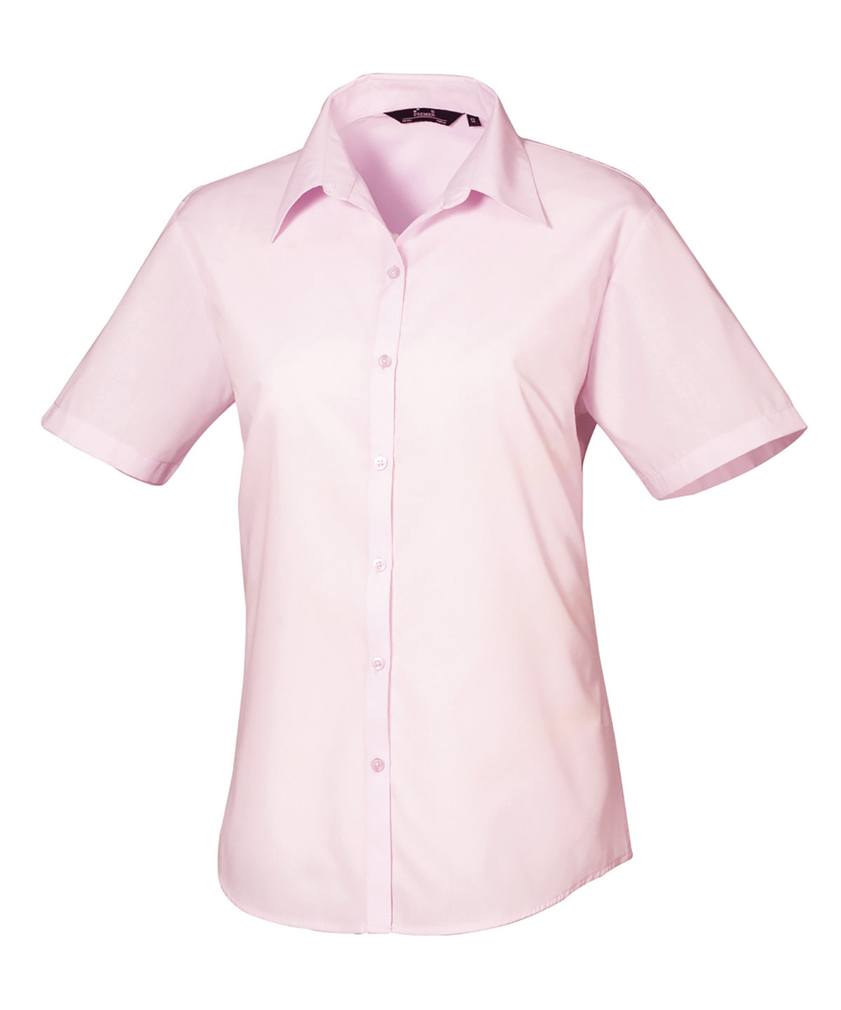 Blússur - Women's Short Sleeve Poplin Blouse