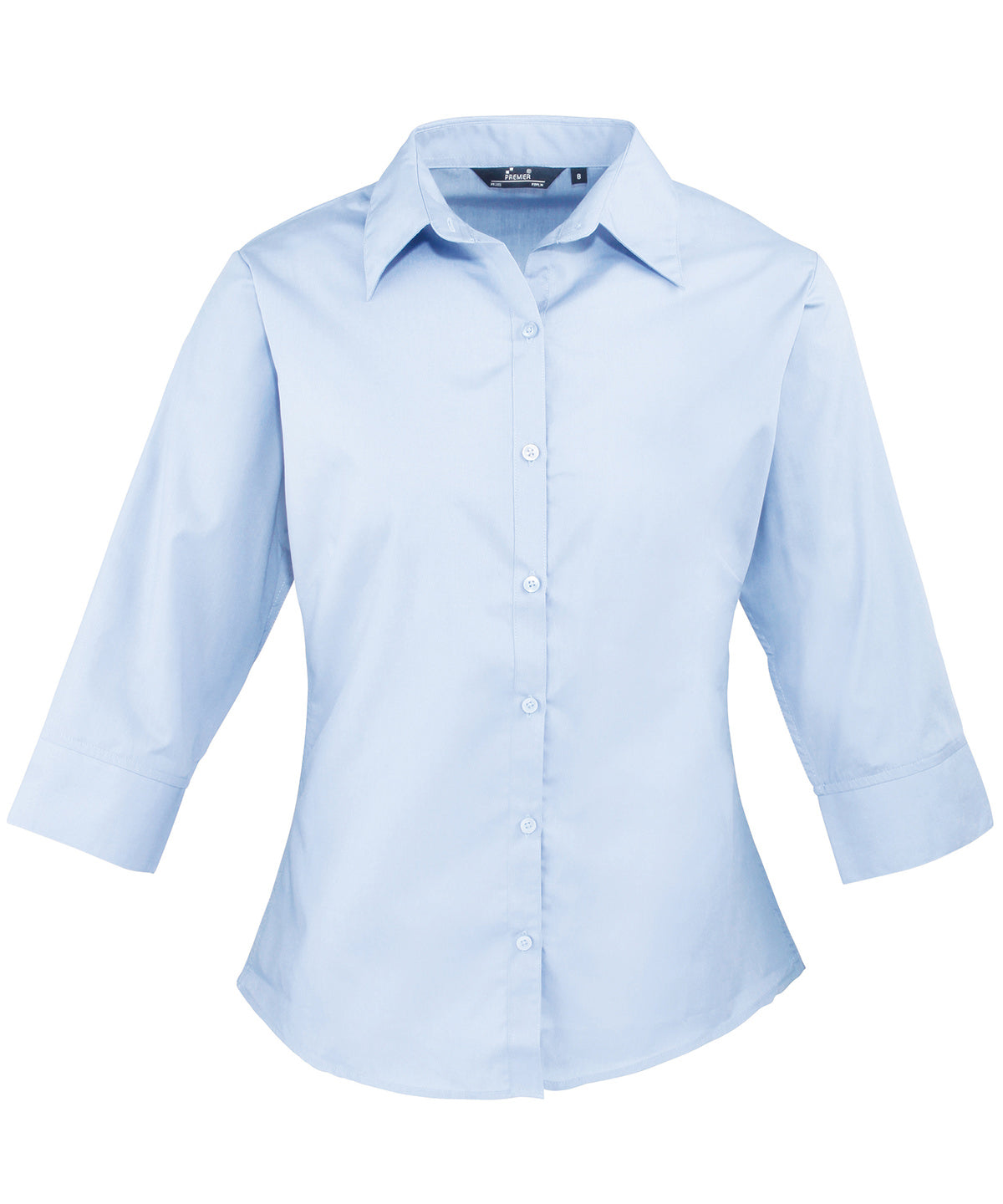 Blússur - Women's ¾ Sleeve Poplin Blouse