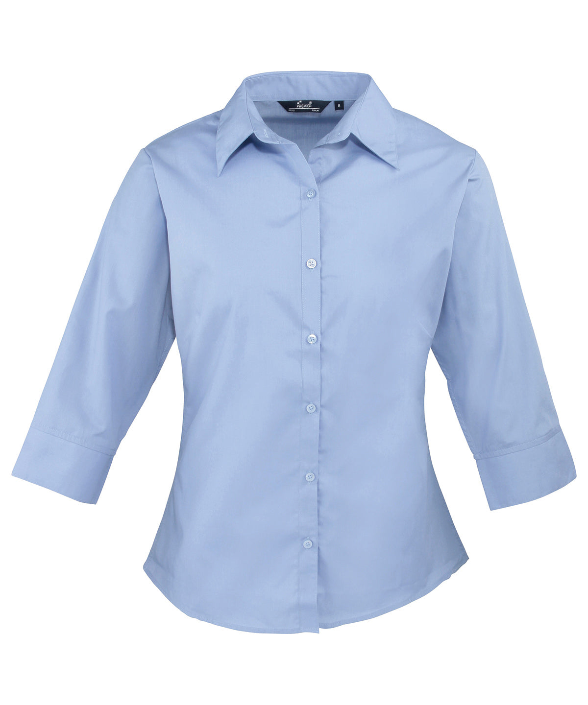 Blússur - Women's ¾ Sleeve Poplin Blouse