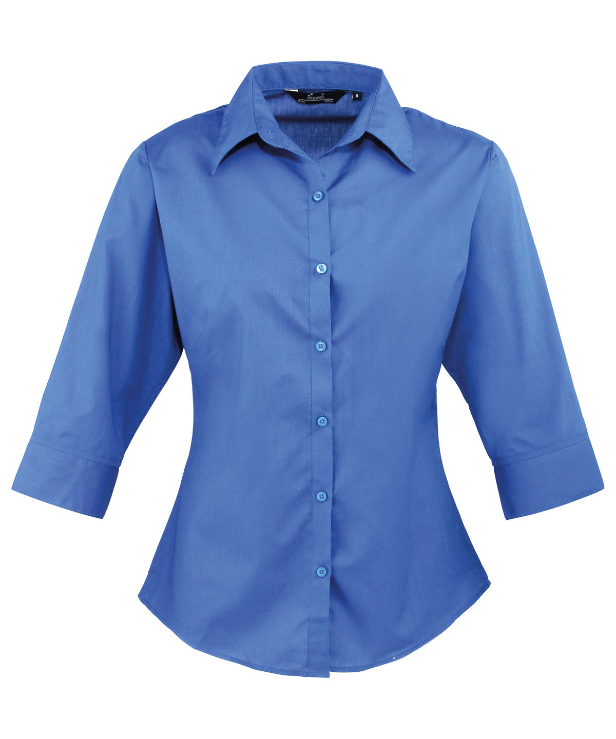 Blússur - Women's ¾ Sleeve Poplin Blouse