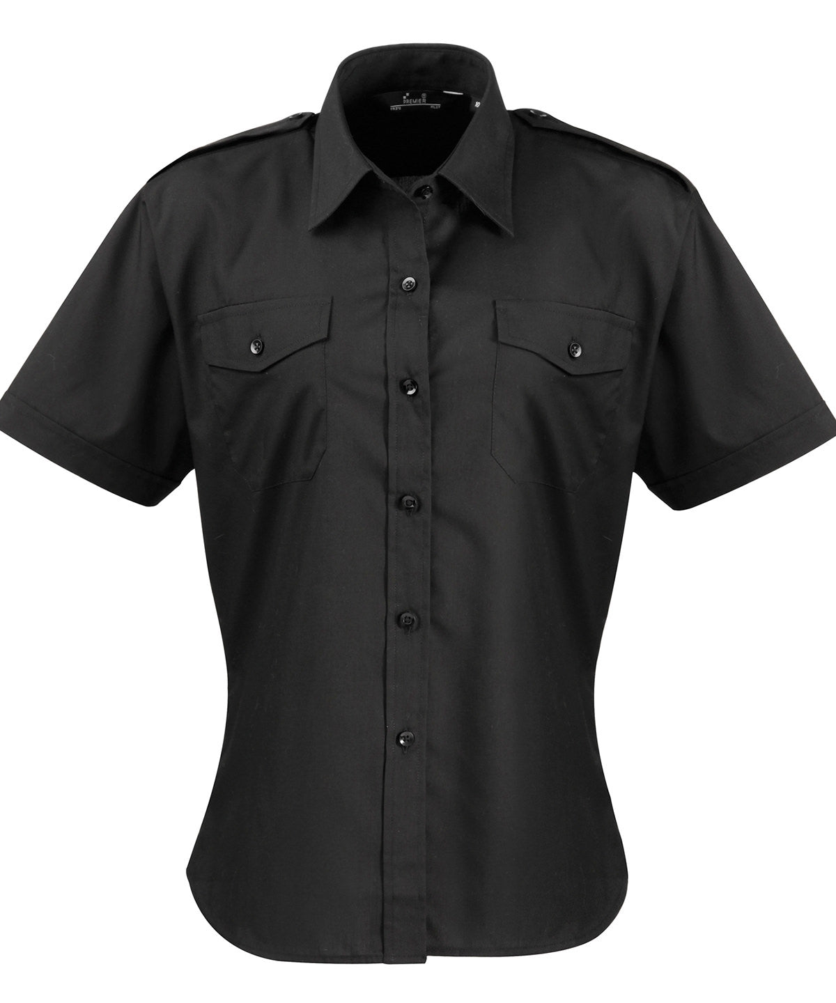 Blússur - Women's Short Sleeve Pilot Blouse