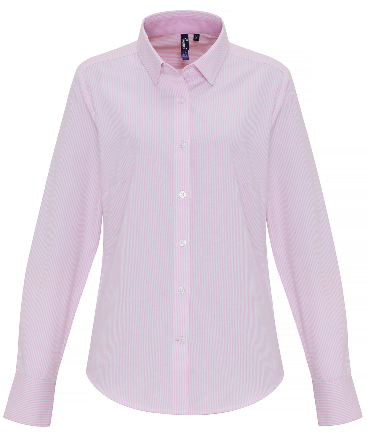 Blússur - Women's Cotton-rich Oxford Stripes Blouse