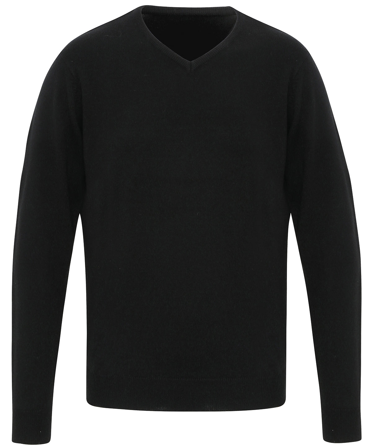 Prjónaðar peysur - 'Essential' Acrylic V-neck Sweater