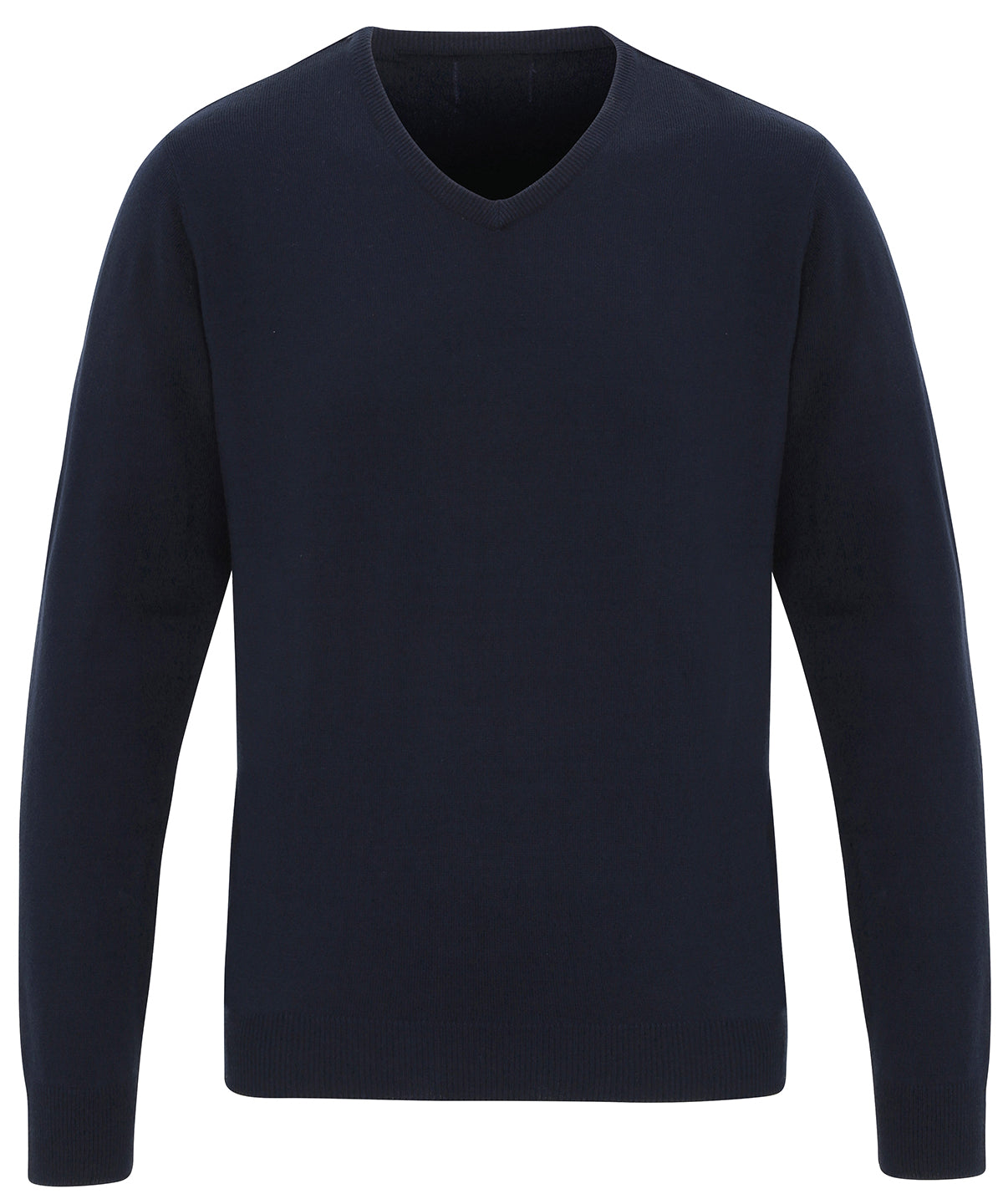 Prjónaðar peysur - 'Essential' Acrylic V-neck Sweater