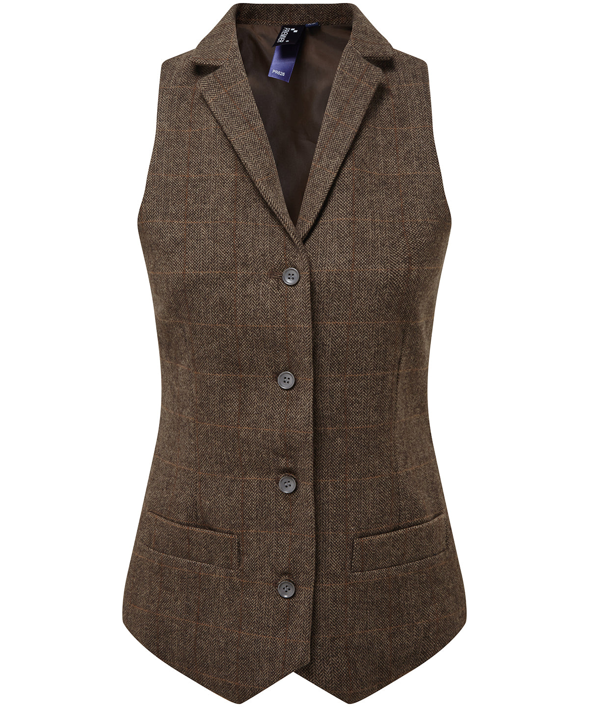 Mittisjakkar - Women's Herringbone Waistcoat