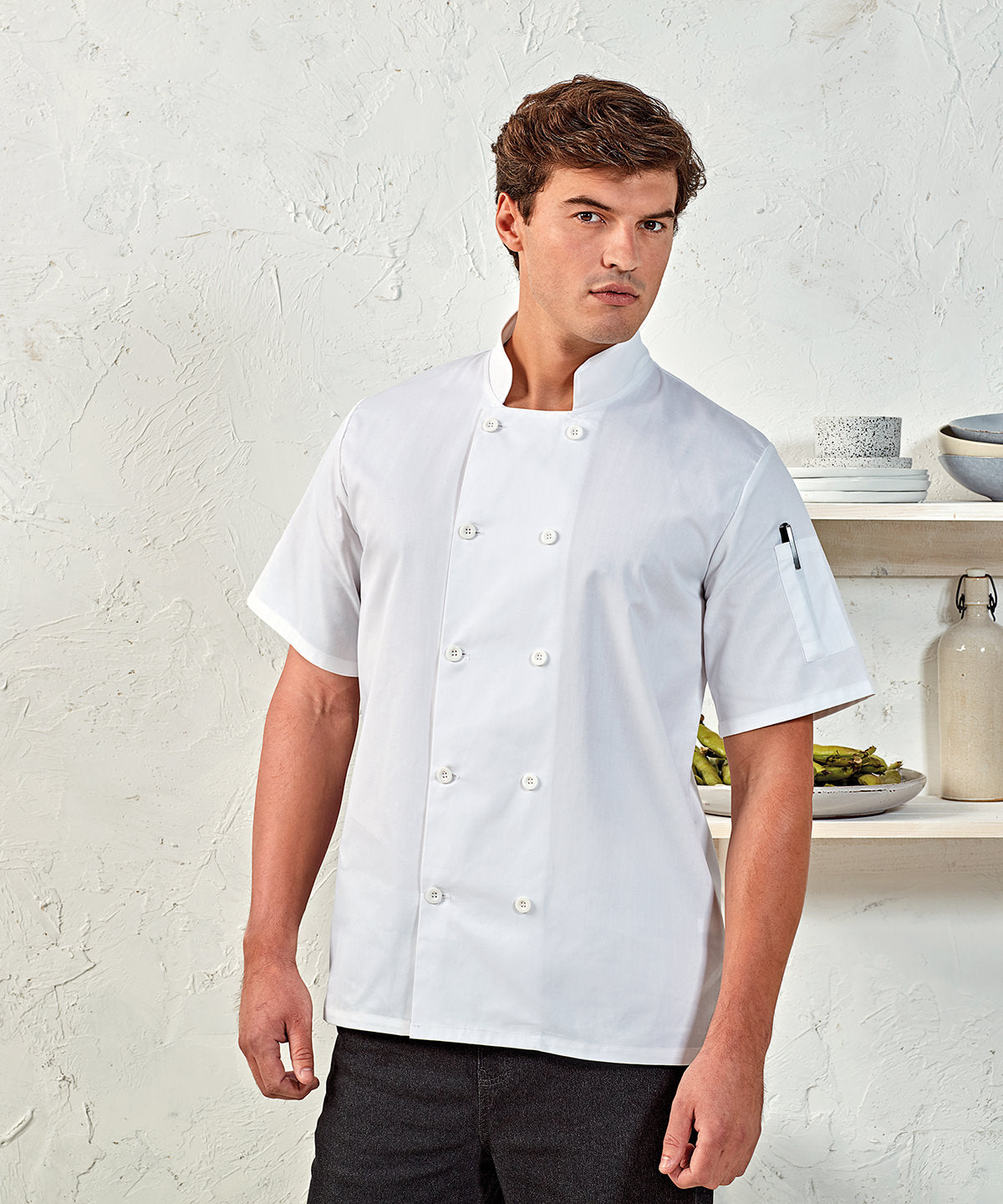 Short Sleeve Chef’s Jacket