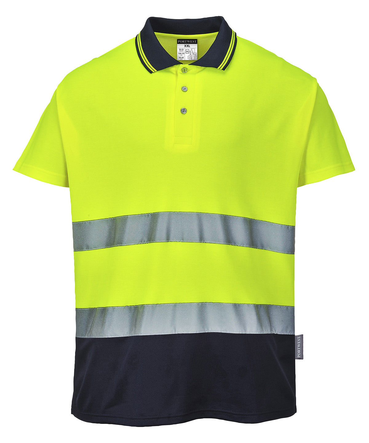 Pólóbolir - Two-tone Cotton Comfort Polo (S174)