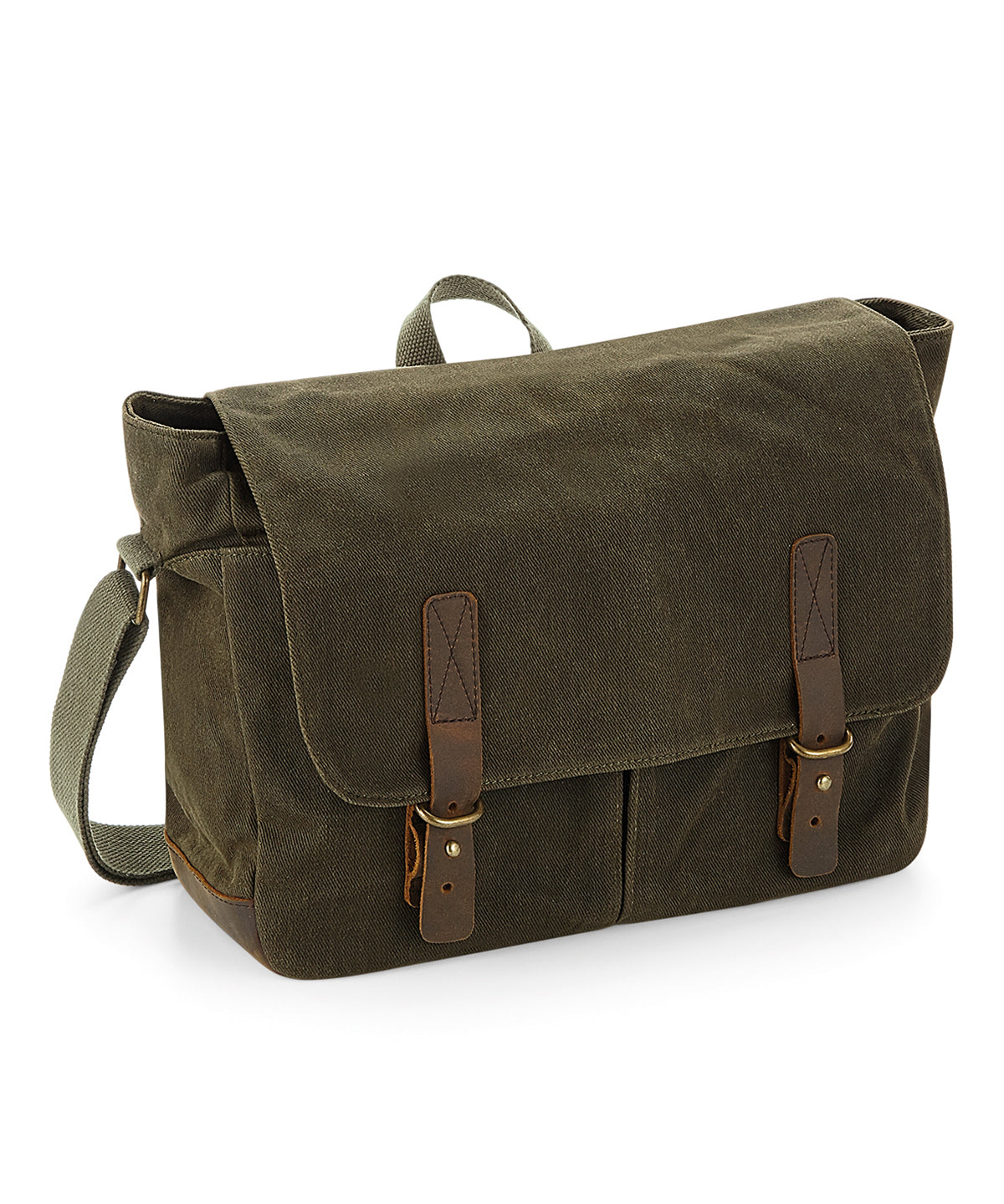 Töskur - Heritage Waxed Canvas Messenger