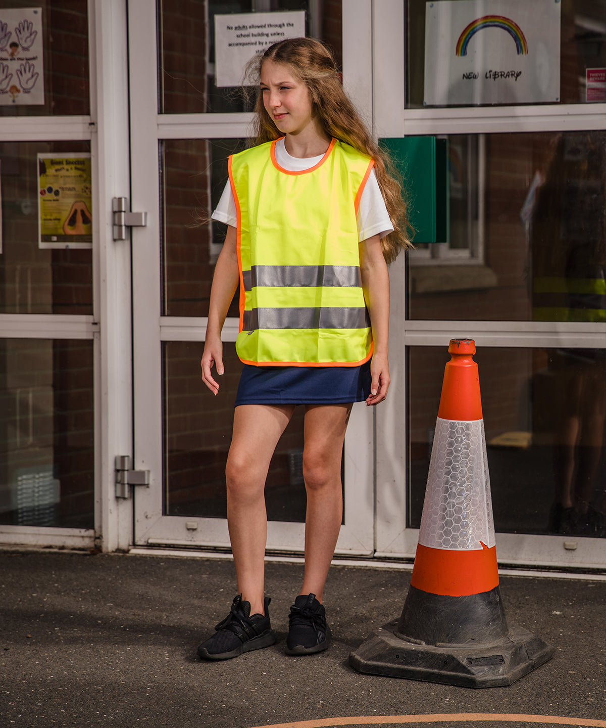 Öryggisvesti - Junior Hi-viz Tabard