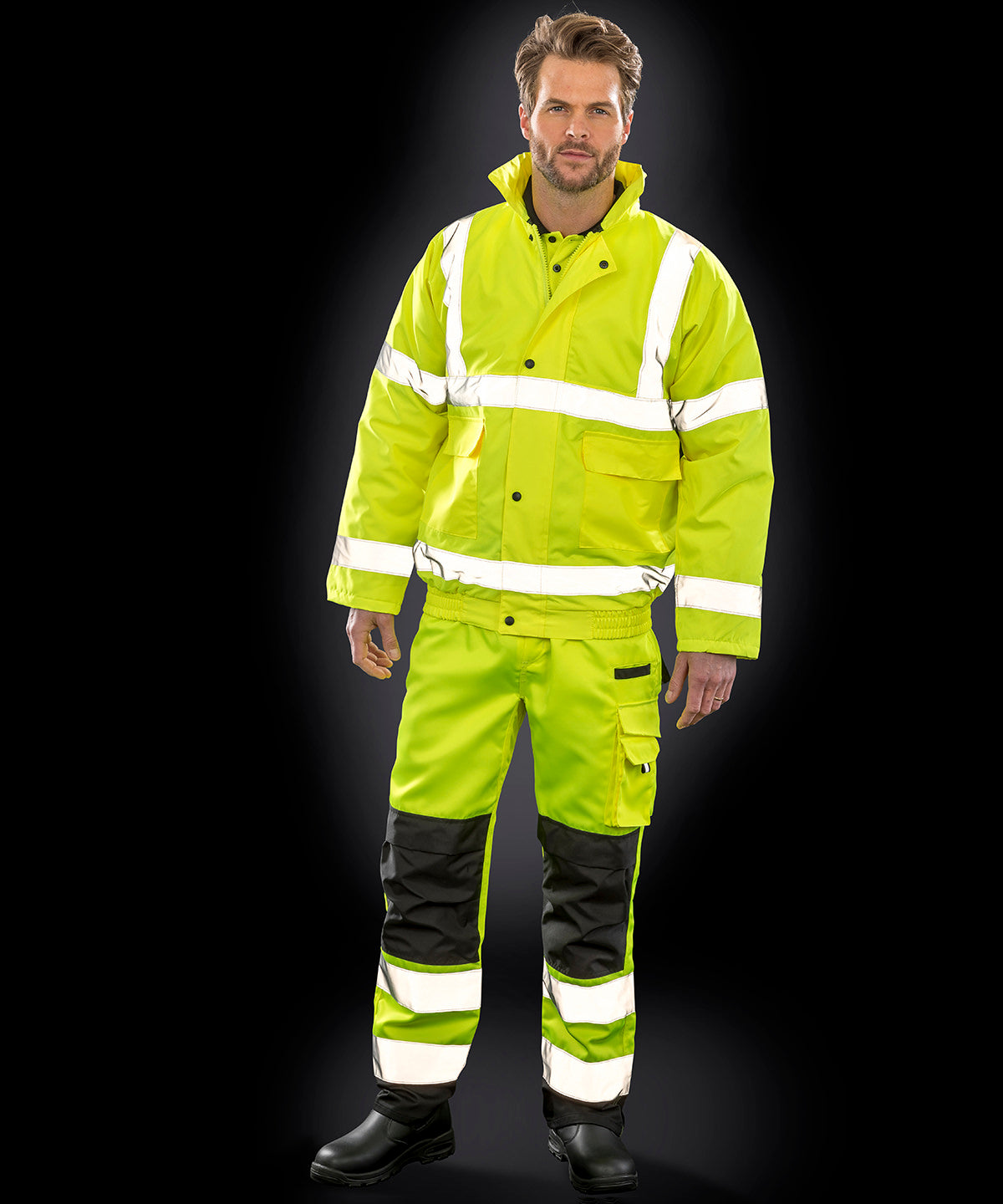 Jakkar - Viz Yellow - Core High-viz Winter Blouson