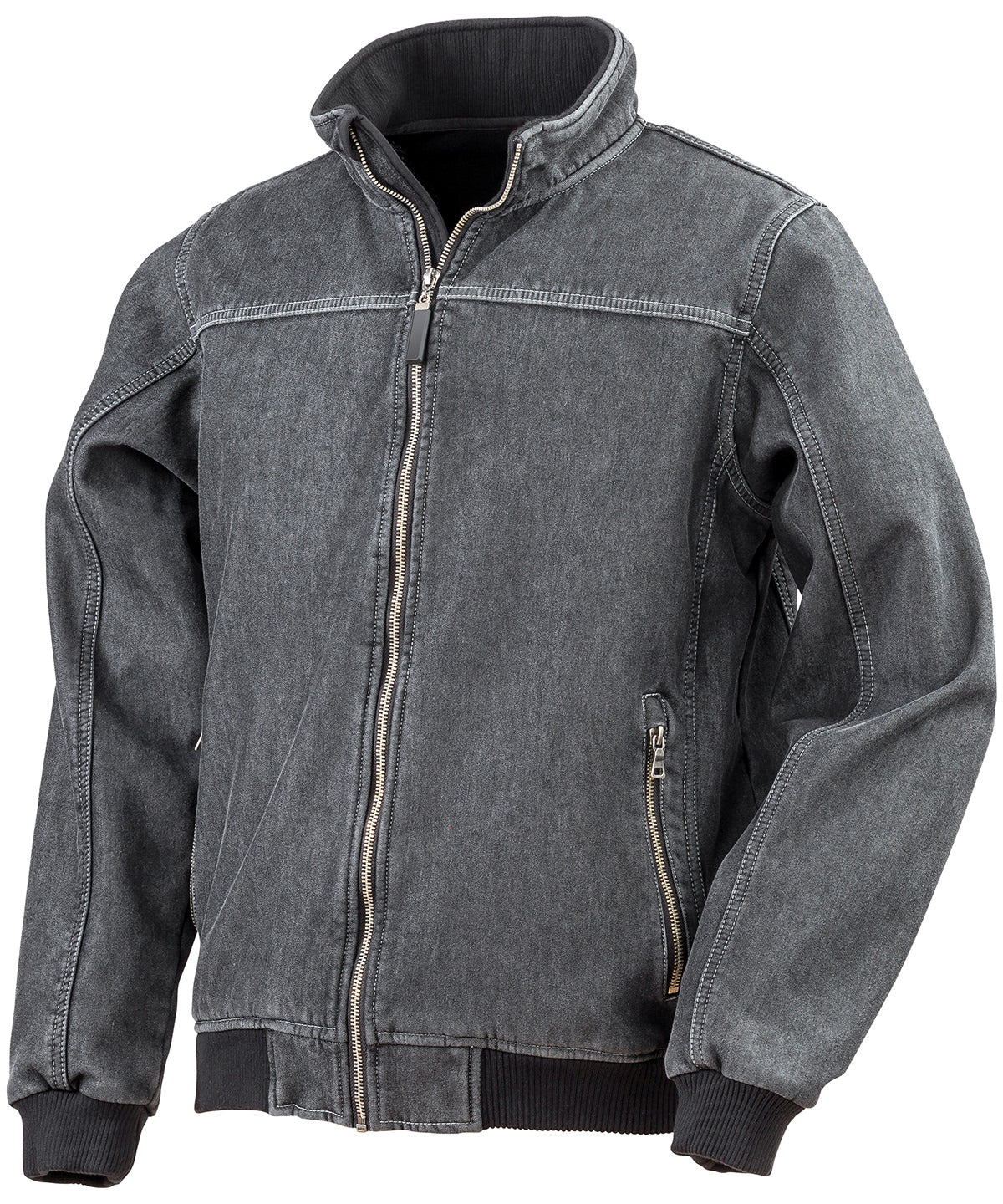 Jakkar - Stonewash Denim Softshell