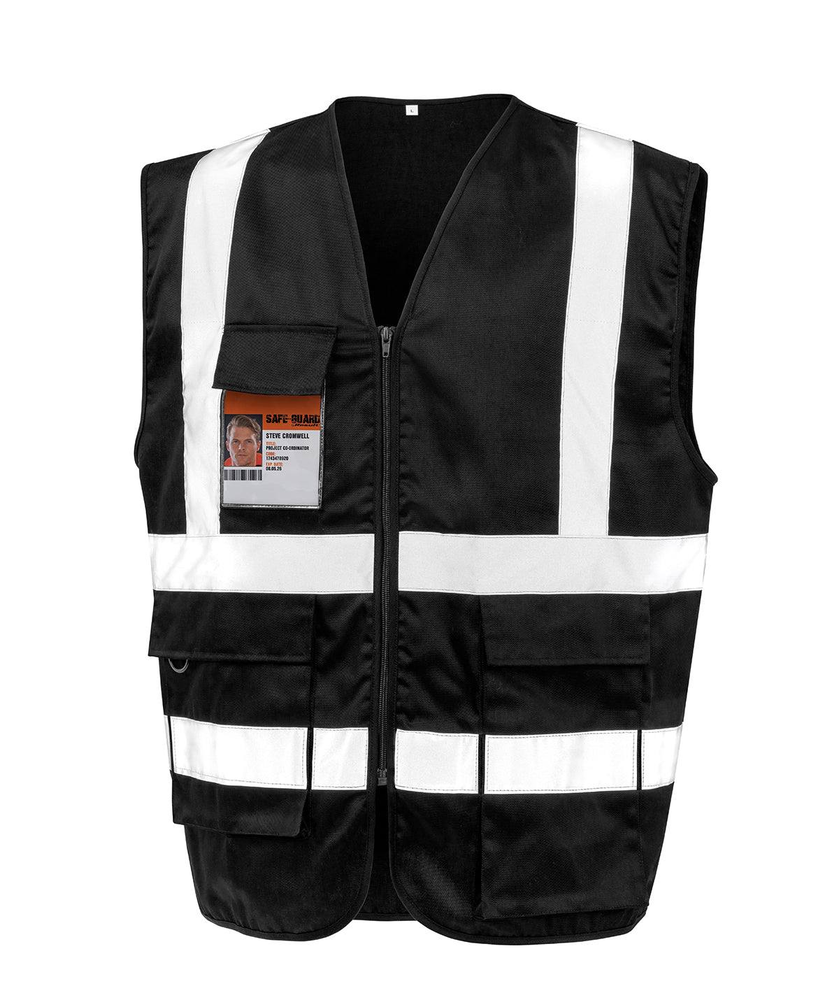 Öryggisvesti - Heavy Duty Polycotton Security Vest