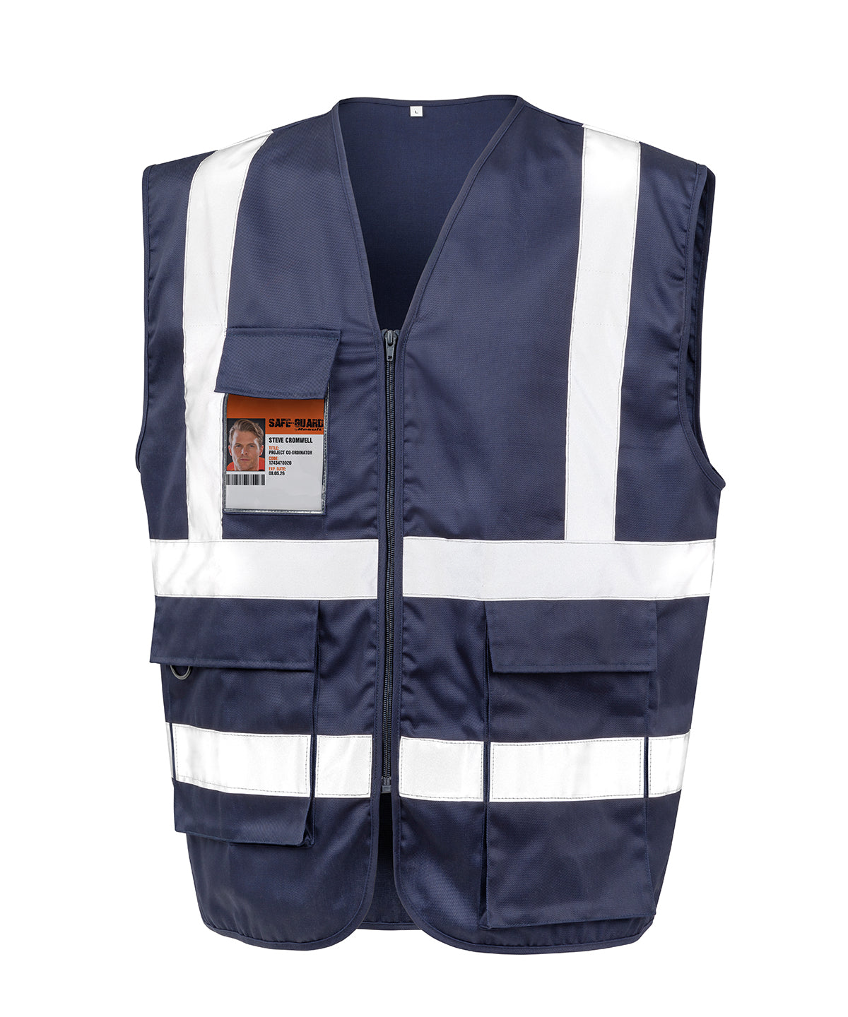 Öryggisvesti - Heavy Duty Polycotton Security Vest