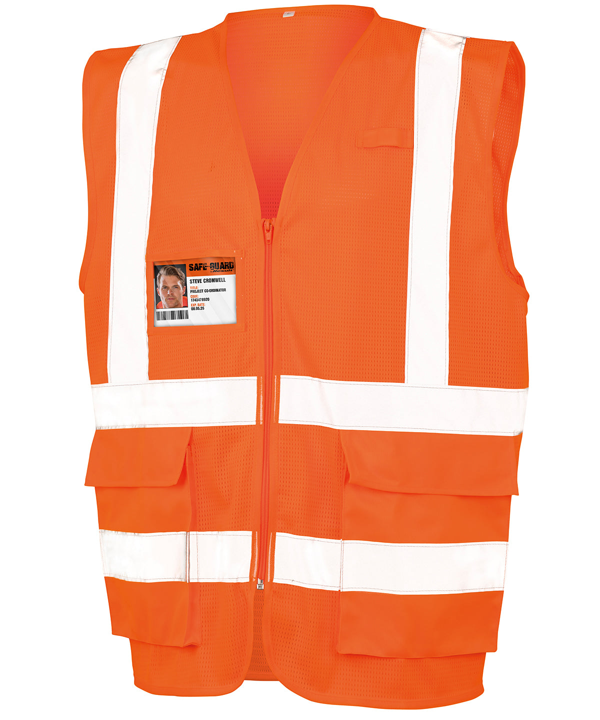 Öryggisvesti - Executive Cool Mesh Safety Vest
