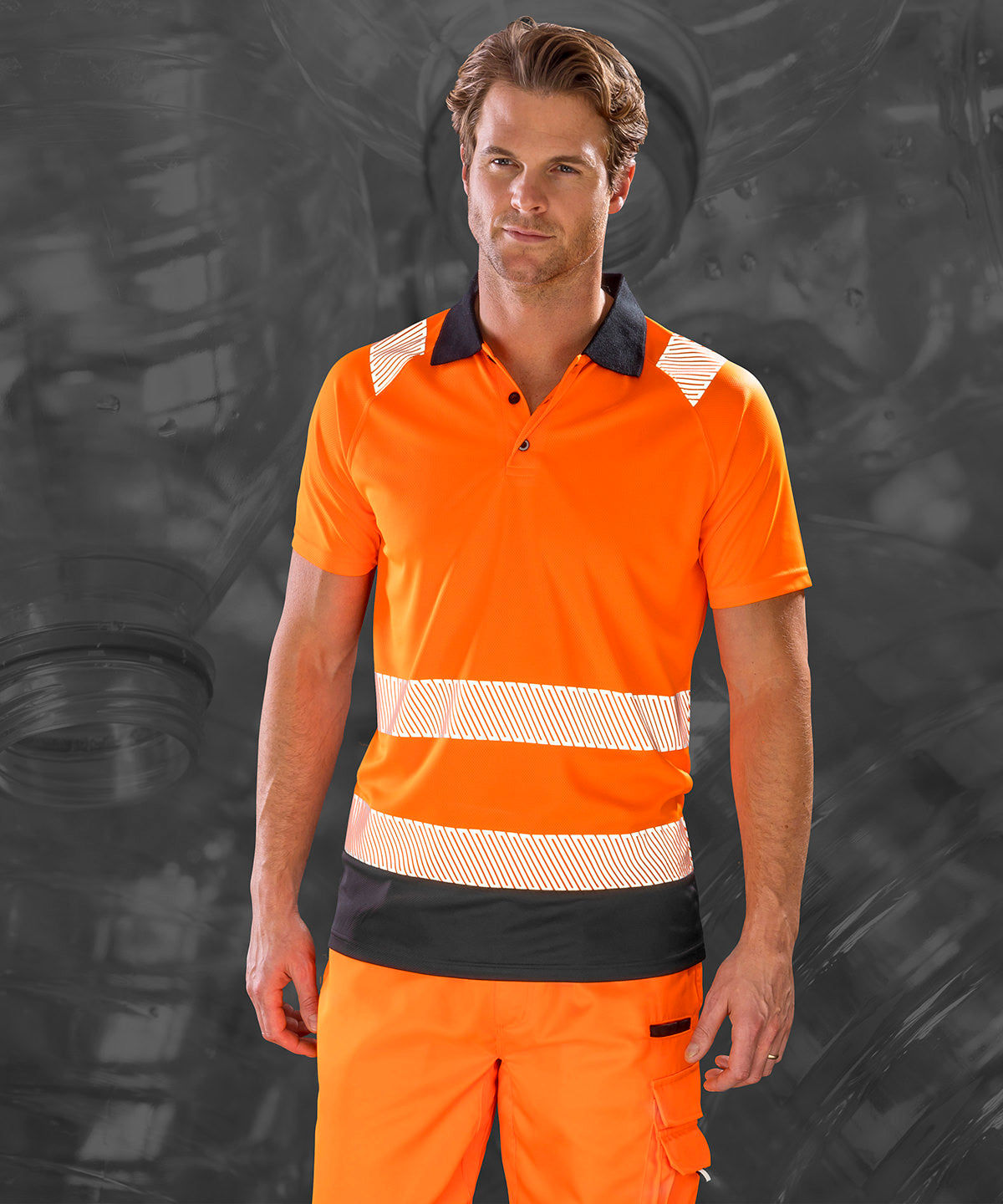 Pólóbolir - Recycled Safety Polo