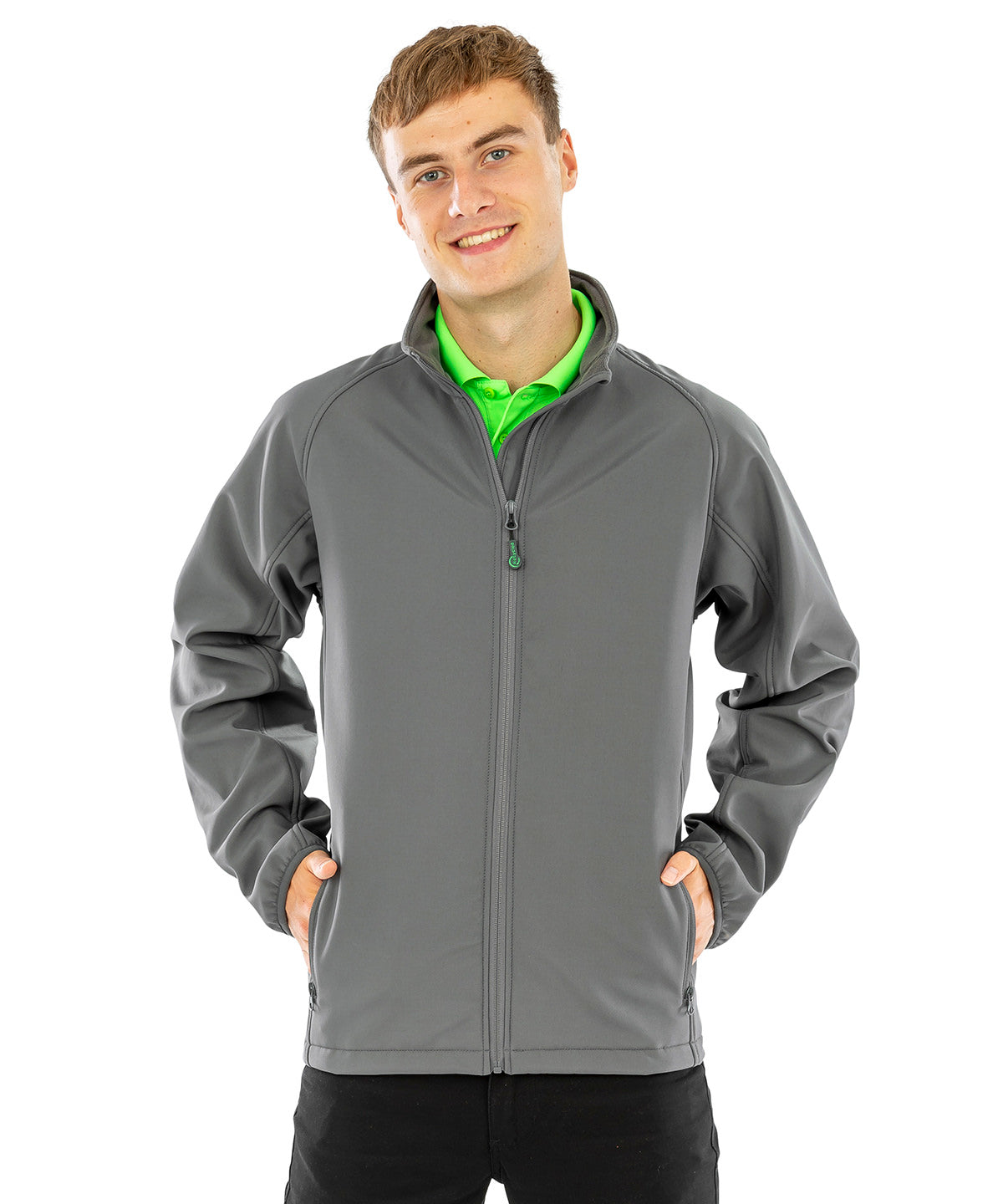 Men's Recycled 2-layer Printable Softshell Jacket
