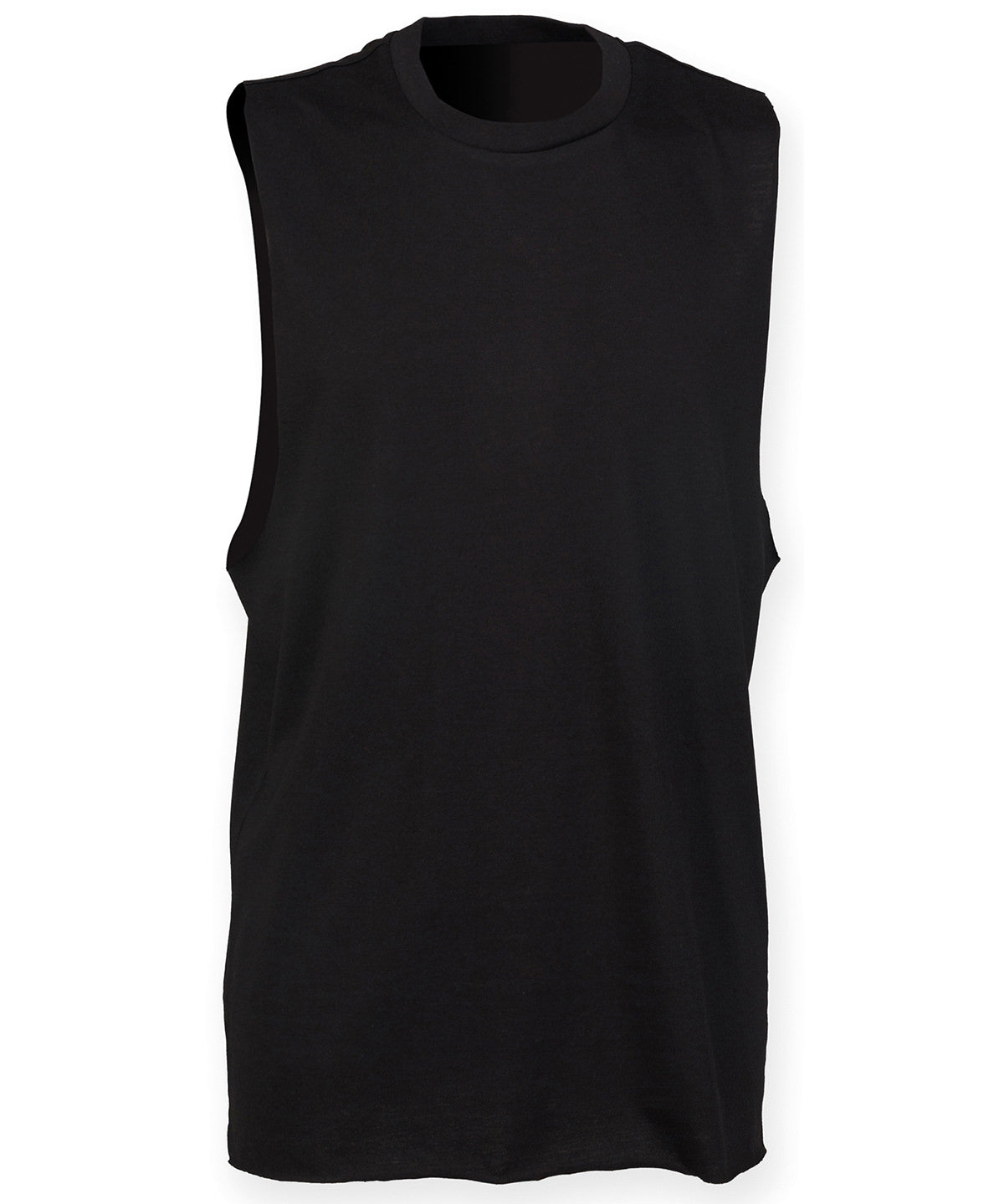 Vesti - High Neck Slash Armhole Vest