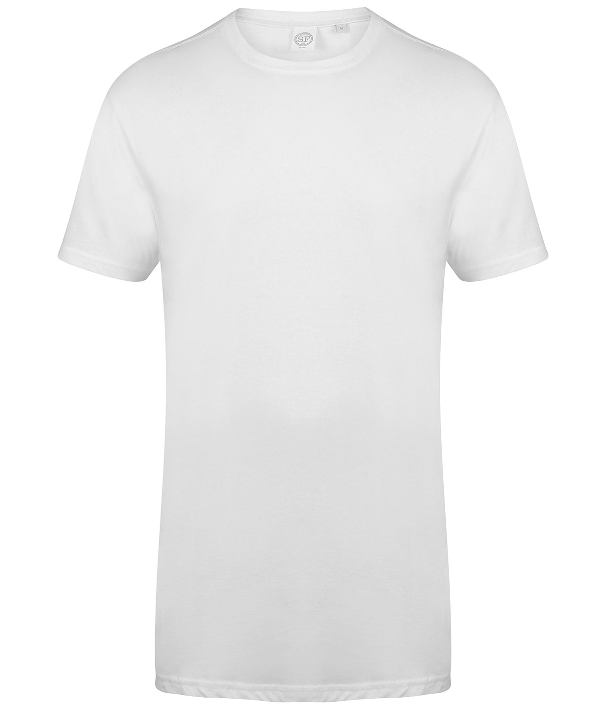 Stuttermabolir - Longline T-shirt With Dipped Hem