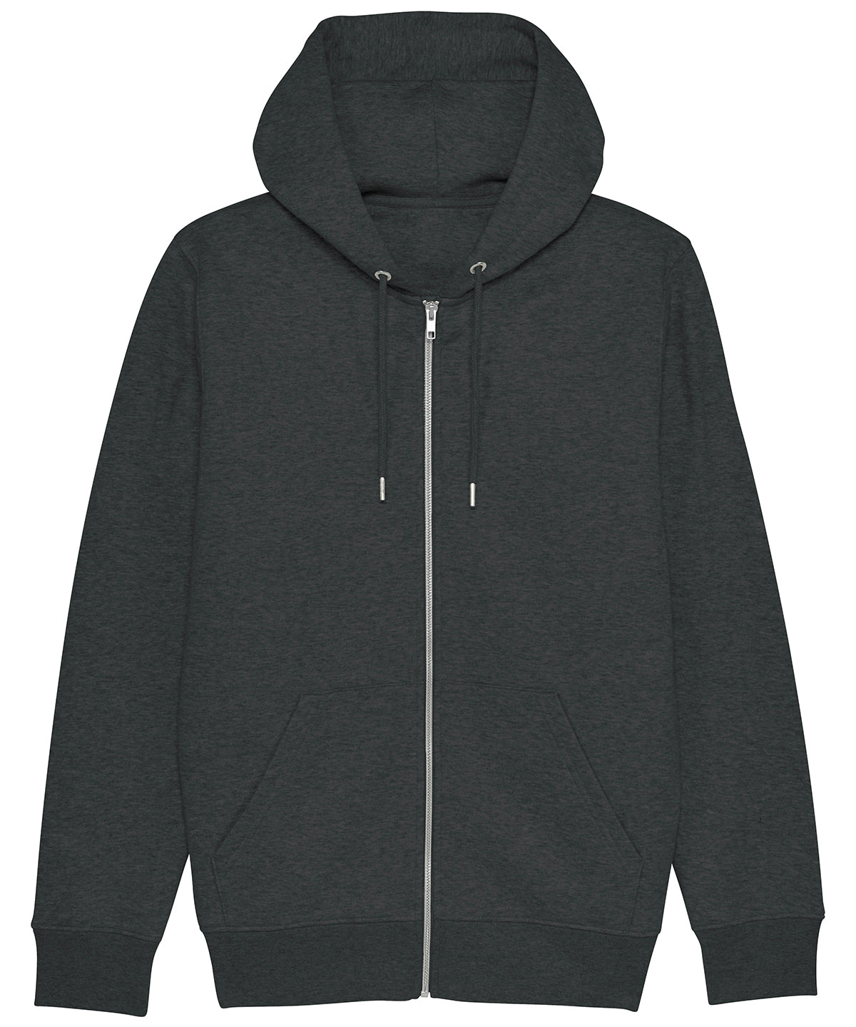 Hettupeysur - Cultivator, Unisex Iconic Zip-thru Hoodie Sweatshirt (STSM566)