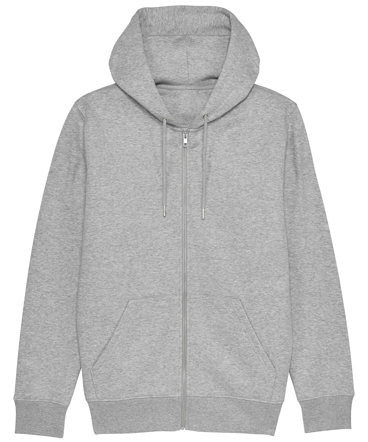 Hettupeysur - Cultivator, Unisex Iconic Zip-thru Hoodie Sweatshirt (STSM566)