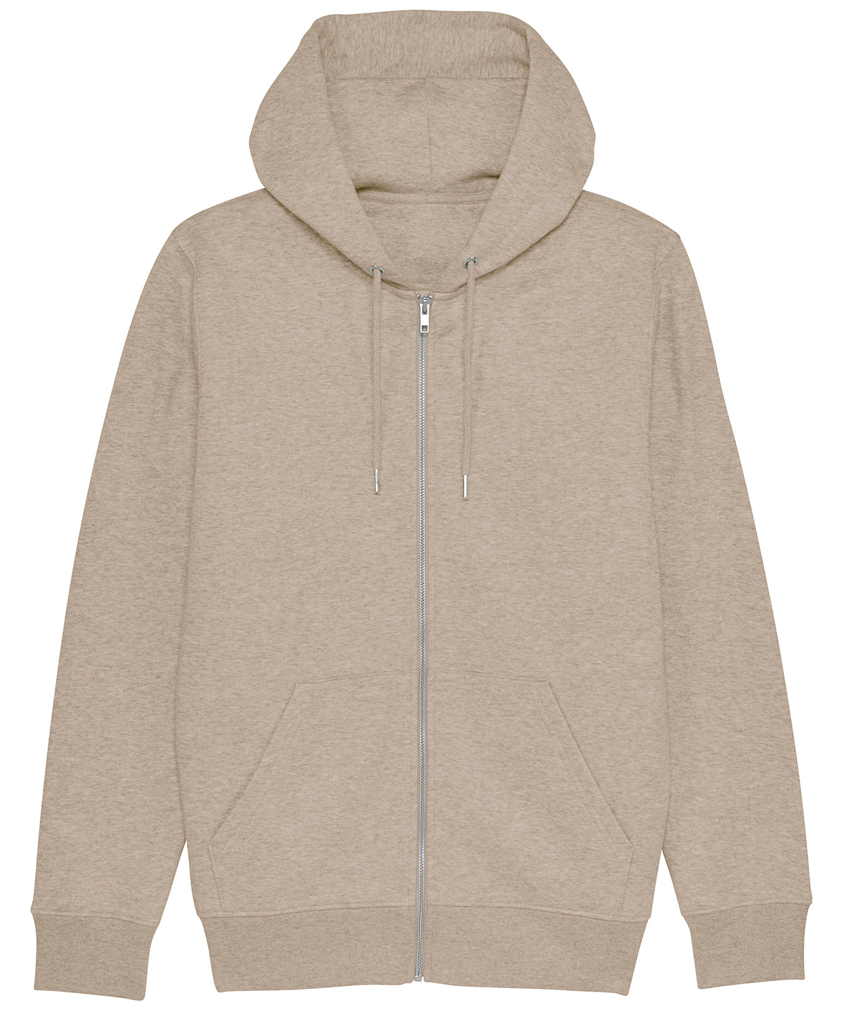 Hettupeysur - Cultivator, Unisex Iconic Zip-thru Hoodie Sweatshirt (STSM566)