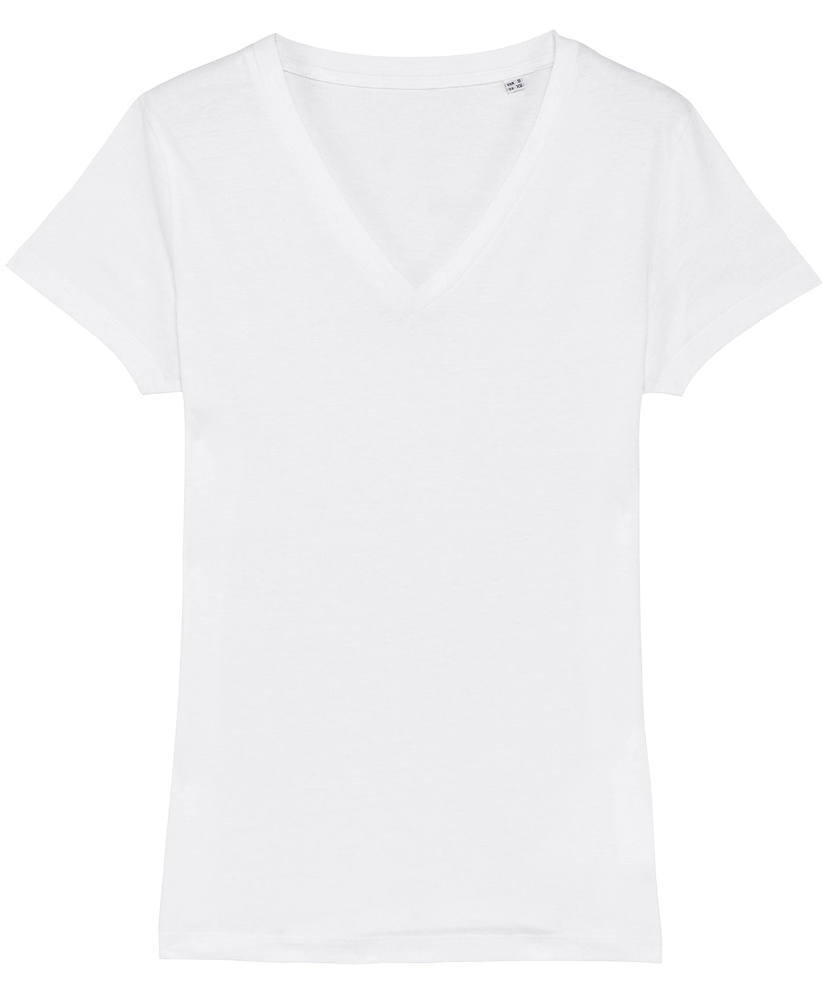 Stuttermabolir - Women's Stella Evoker V-neck T-shirt (STTW023)