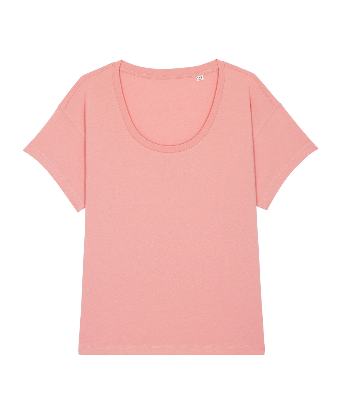 Stuttermabolir - Women's Stella Chiller Scoop Neck Relaxed Fit T-shirt (STTW036)