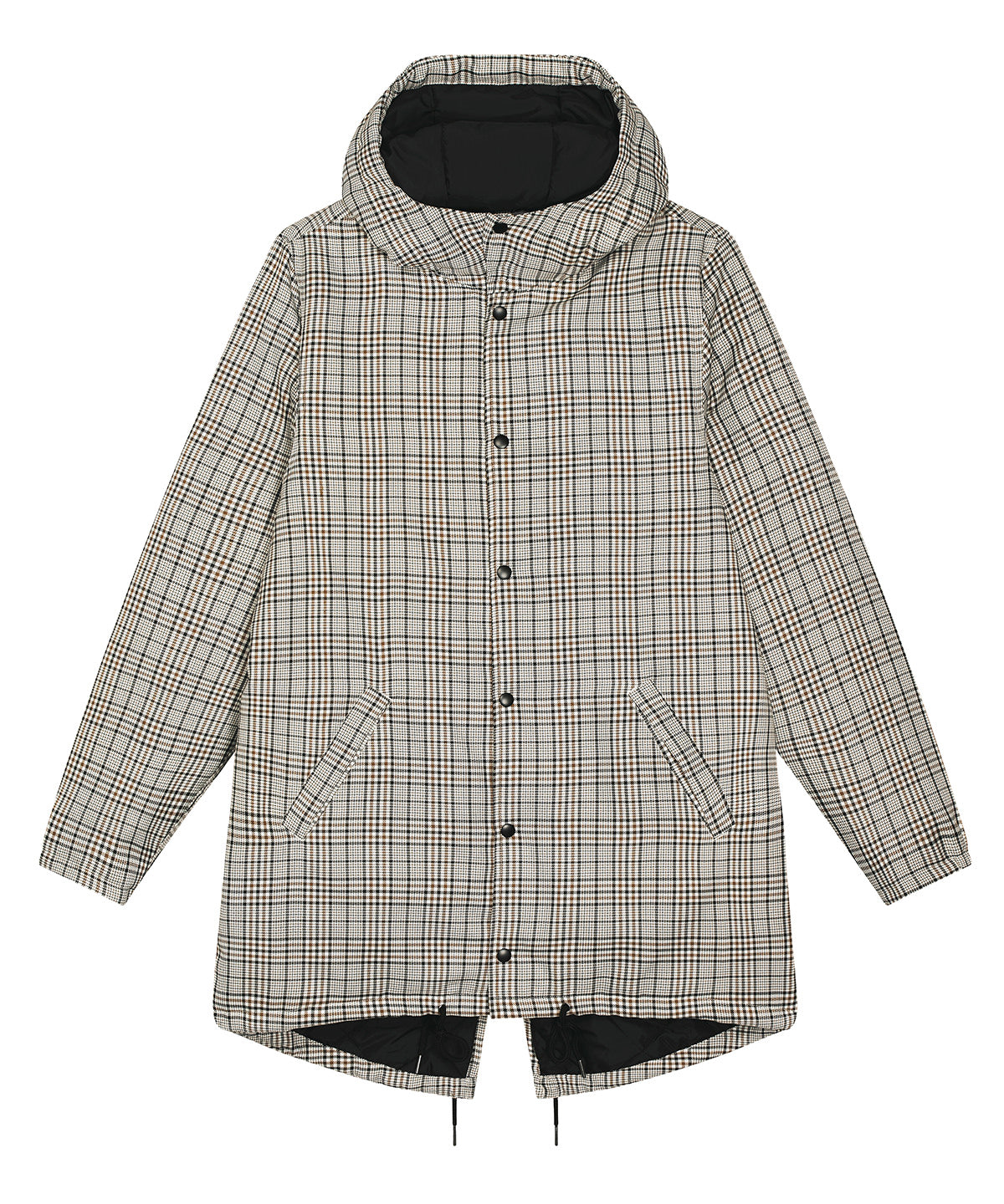 Jakkar - Unisex Padded Parka Tweed Jacket (STJU947)