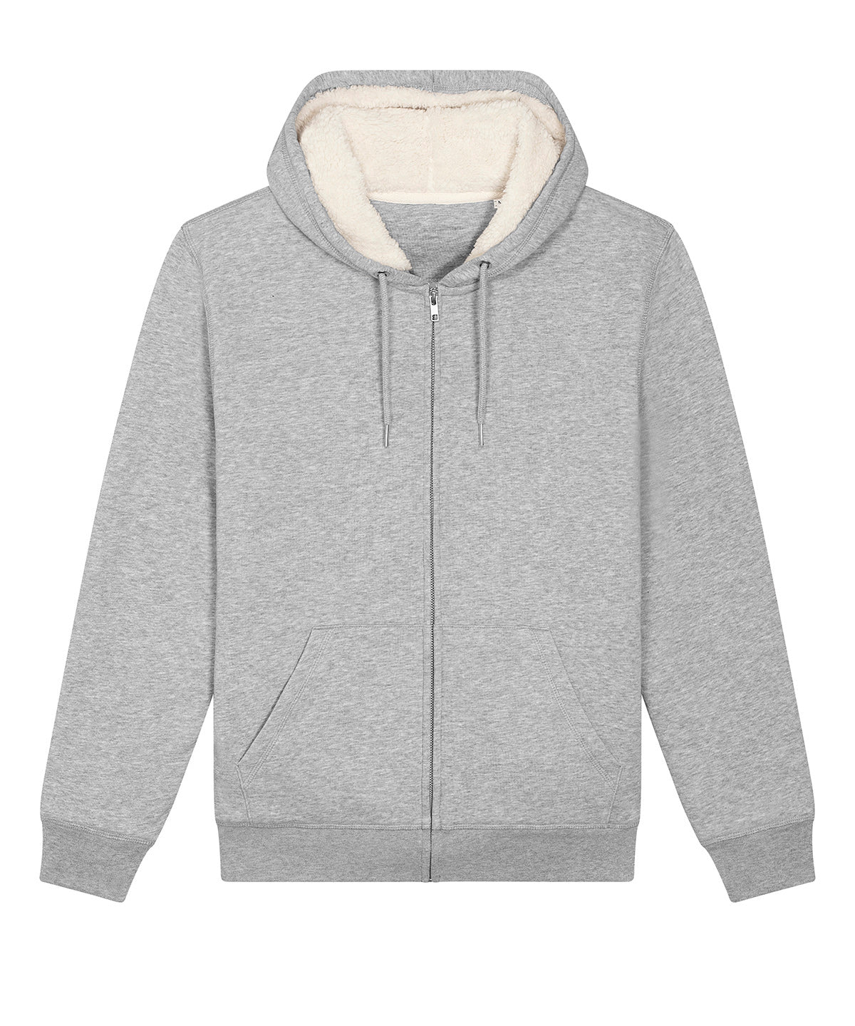 Hettupeysur - Unisex Hygger Sherpa Zip-through Sweatshirt (STSU956)