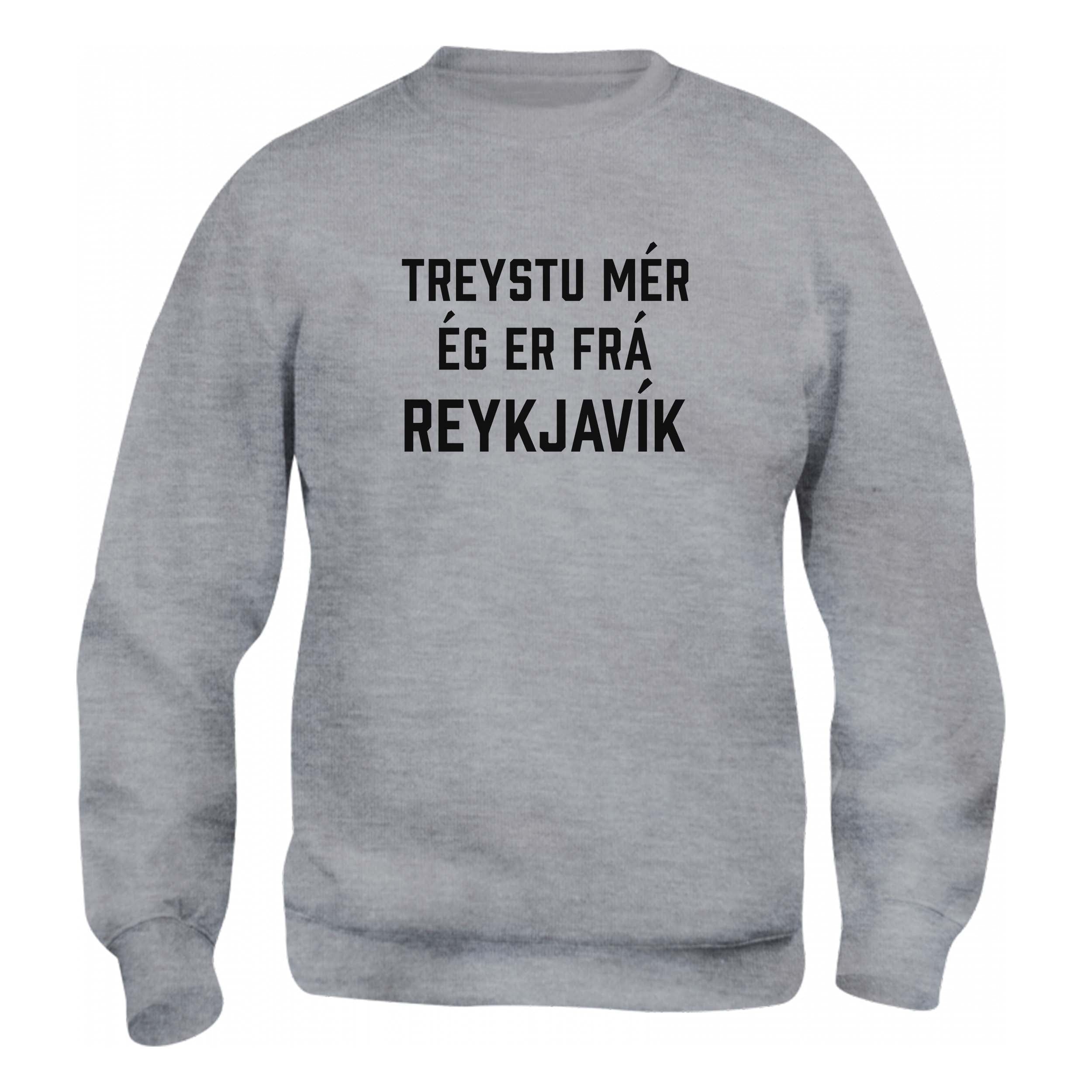 TREYSTU MÉR ÉG ER FRÁ REYKJAVÍK - Peysa - Grá