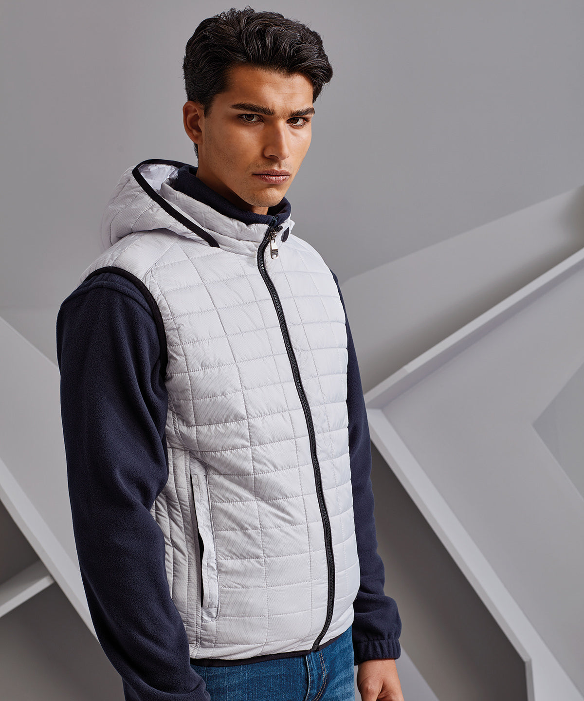 Vesti - Honeycomb Hooded Gilet