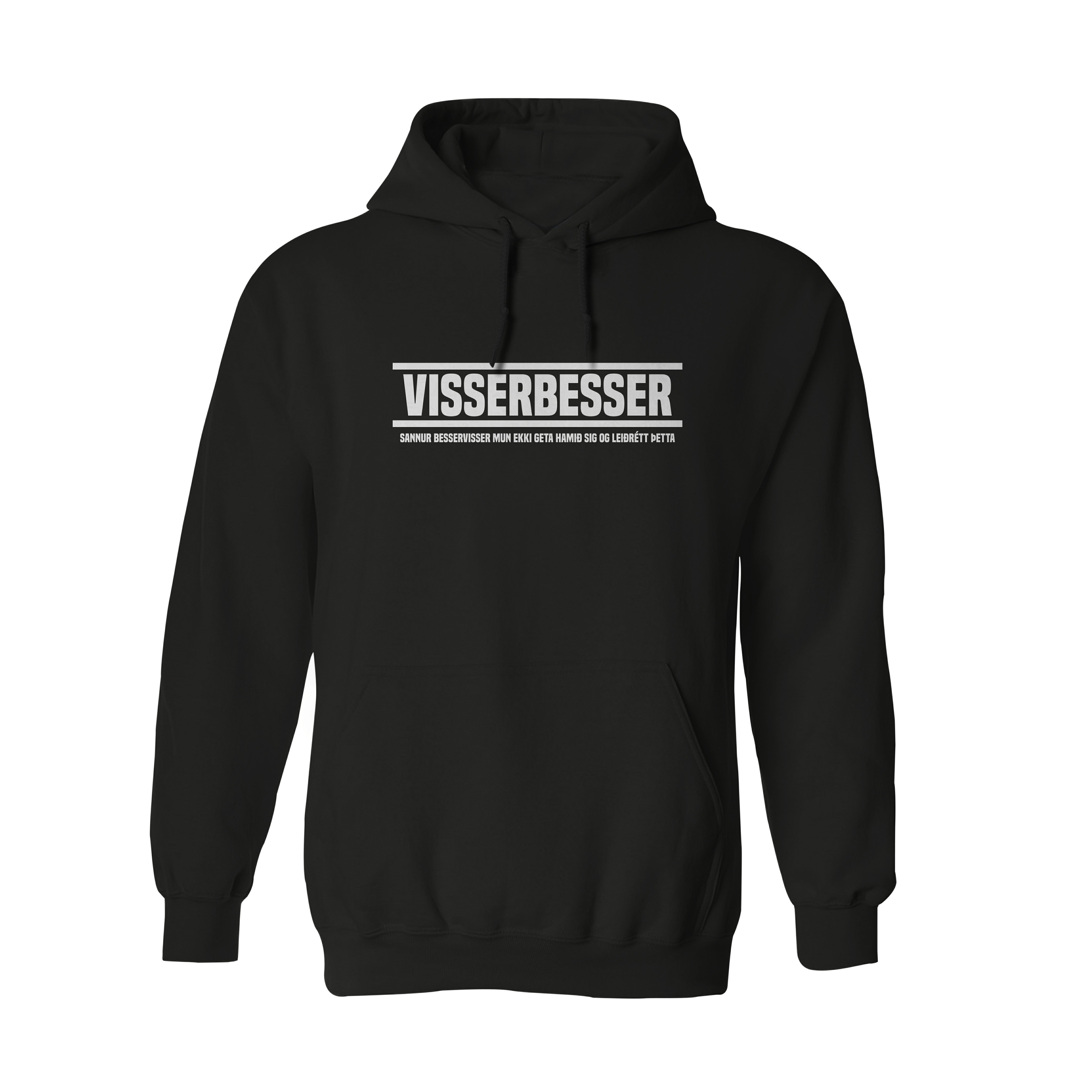 VISSERBESSER - Hettupeysa - Svört