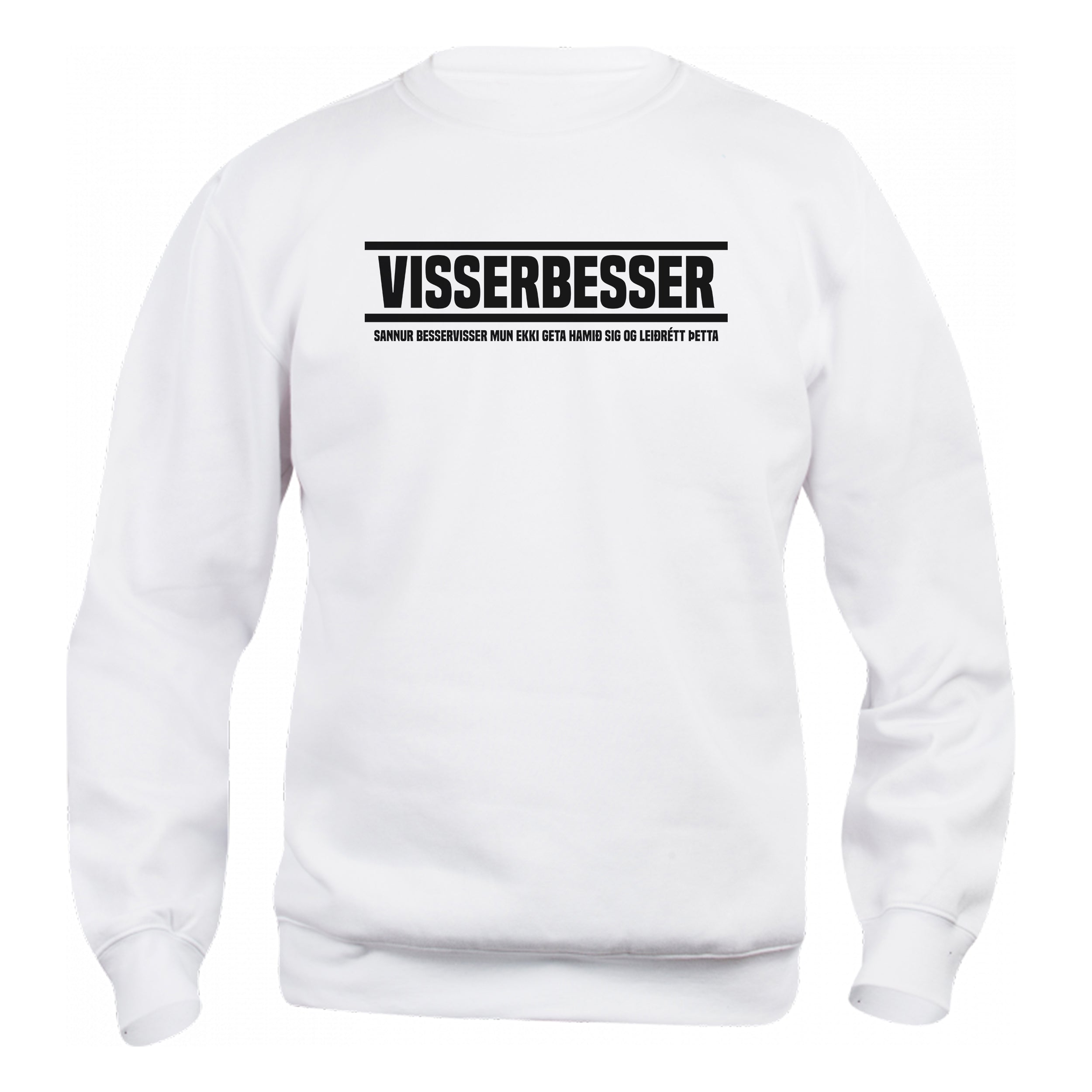 VISSERBESSER - Peysa - Hvít