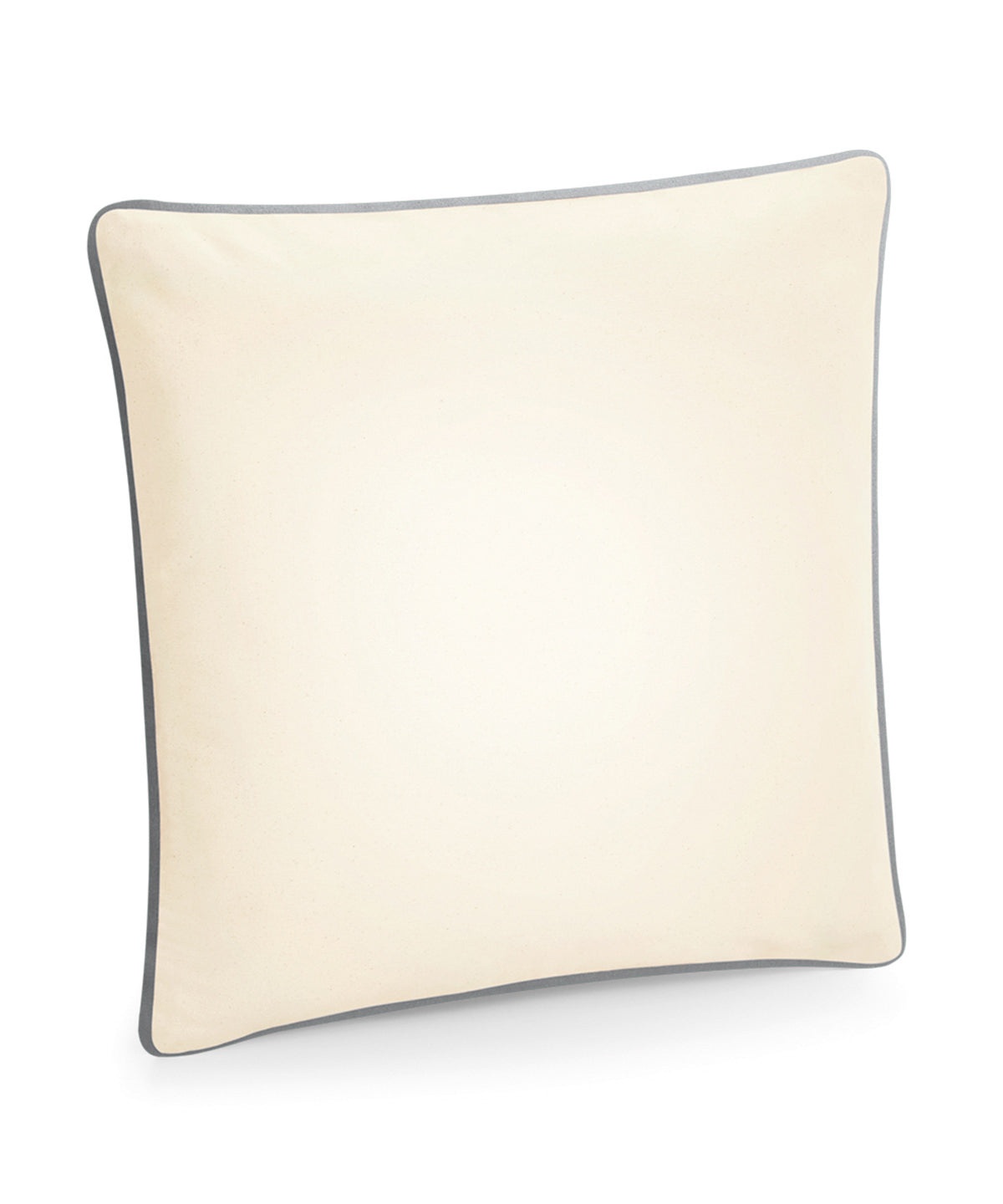 Púði hlífar - Fairtrade Cotton Piped Cushion Cover