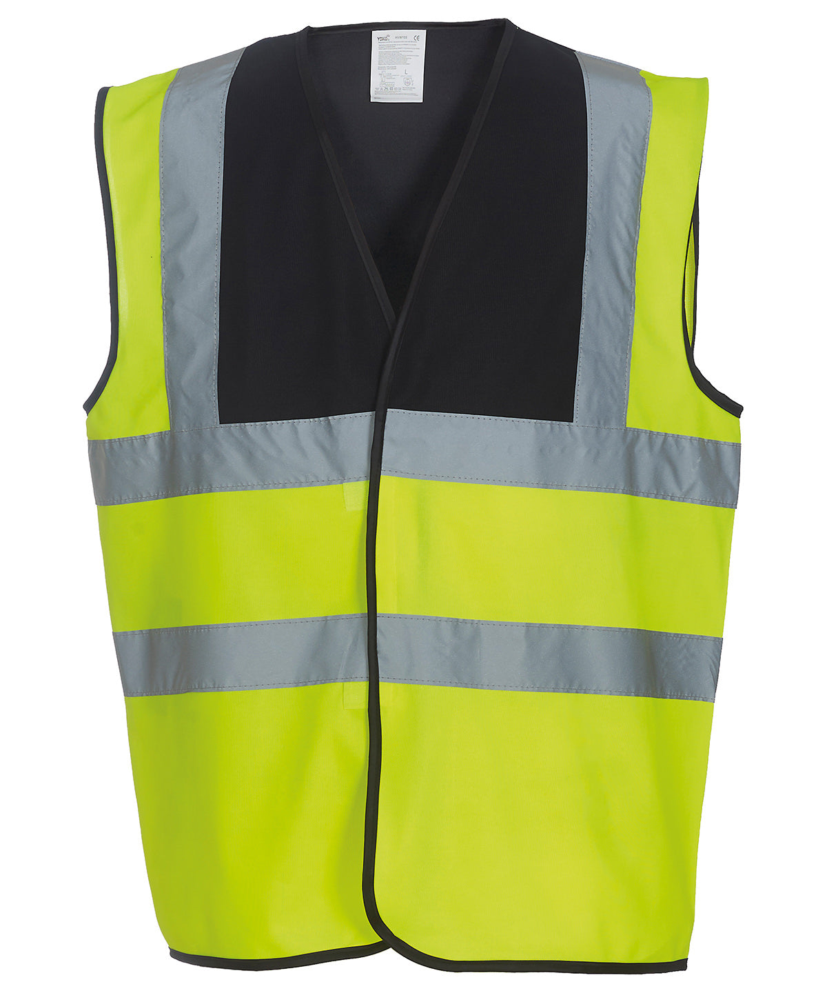 Öryggisvesti - Hi-vis 2-band-and-braces Waistcoat (HVW100)