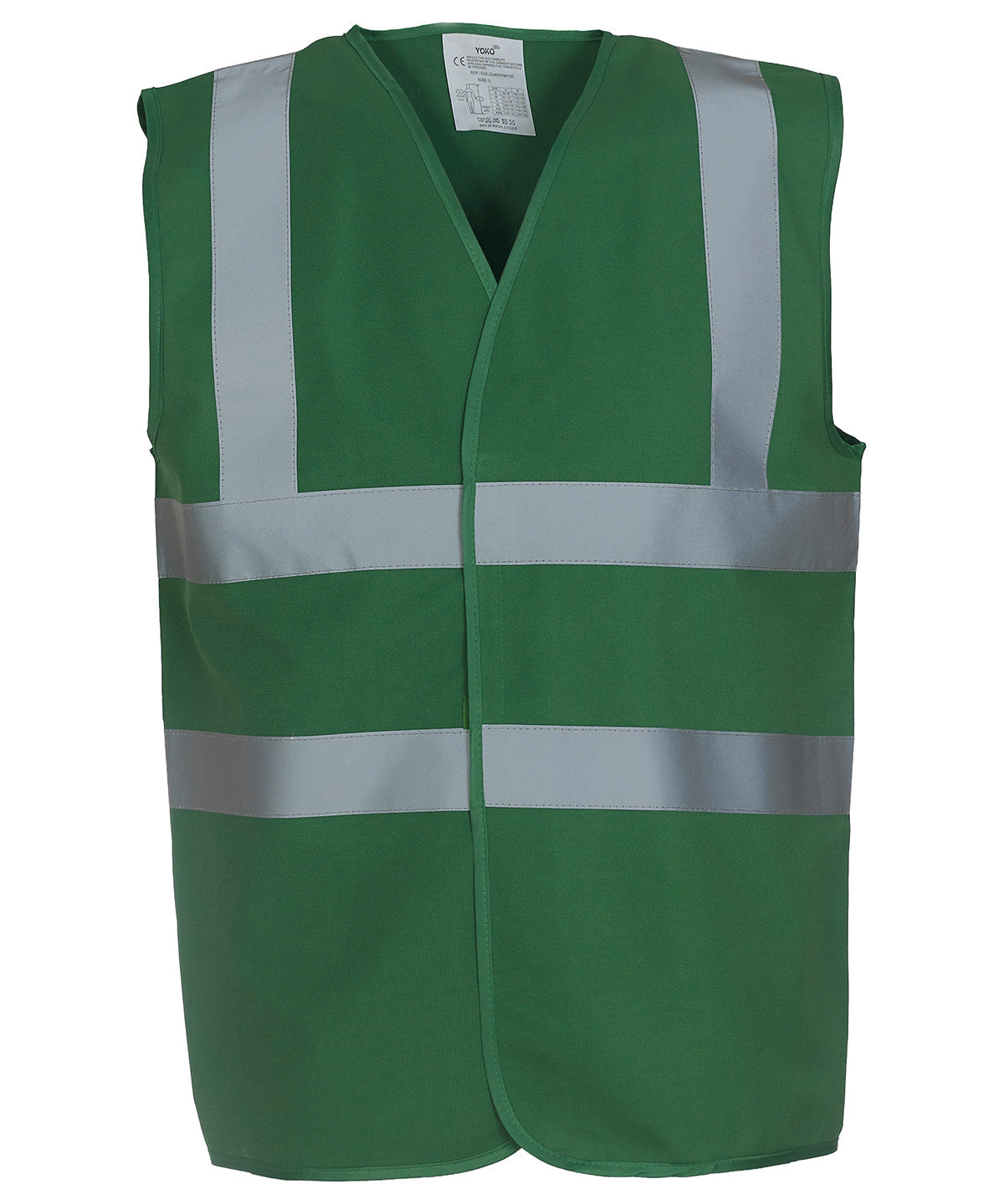 Öryggisvesti - Hi-vis 2-band-and-braces Waistcoat (HVW100)