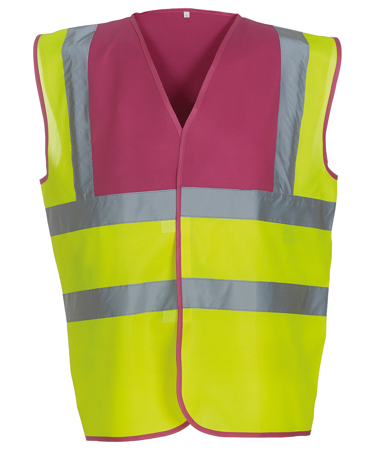 Öryggisvesti - Hi-vis 2-band-and-braces Waistcoat (HVW100)