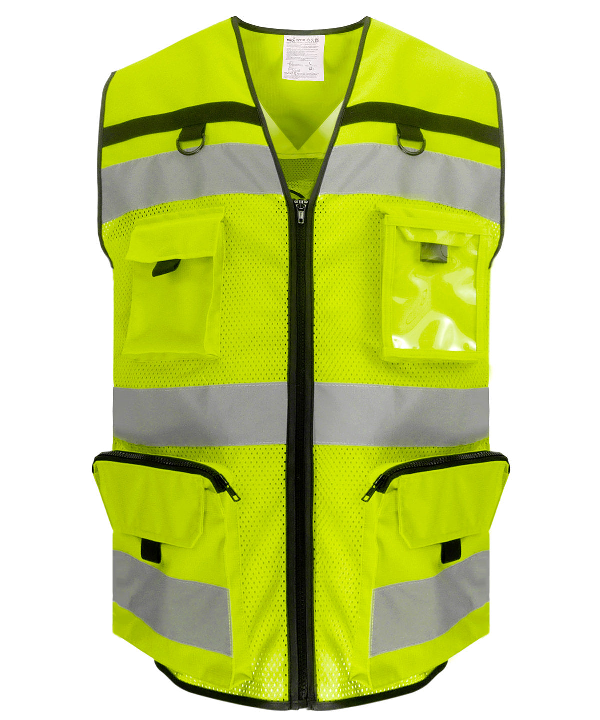 Vesti - Vis Orange Mesh - Hi-vis Ripstop Tool Vest (HVW108)