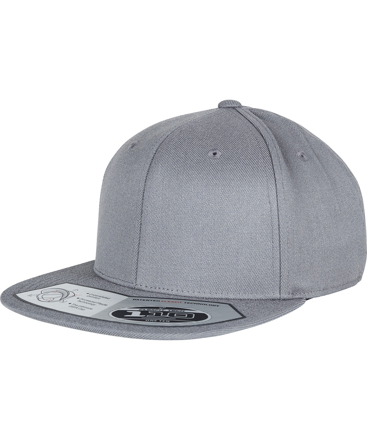 Húfur - 110 Fitted Snapback (110)