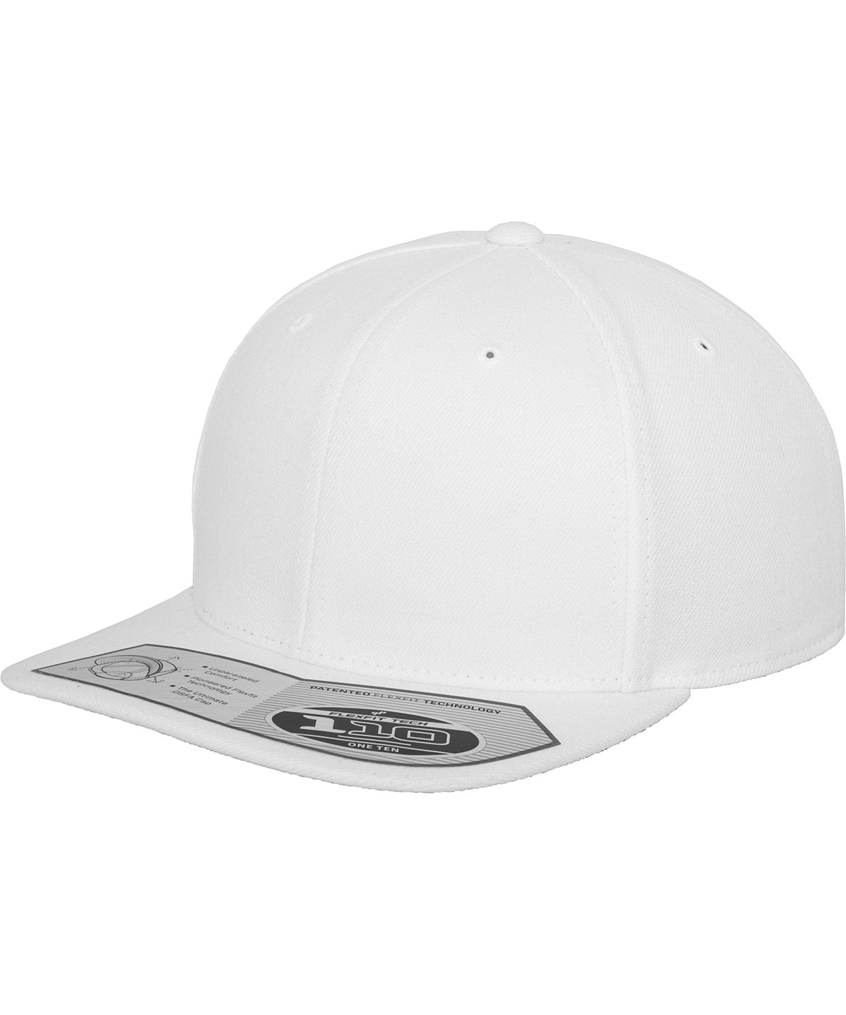 Húfur - 110 Fitted Snapback (110)