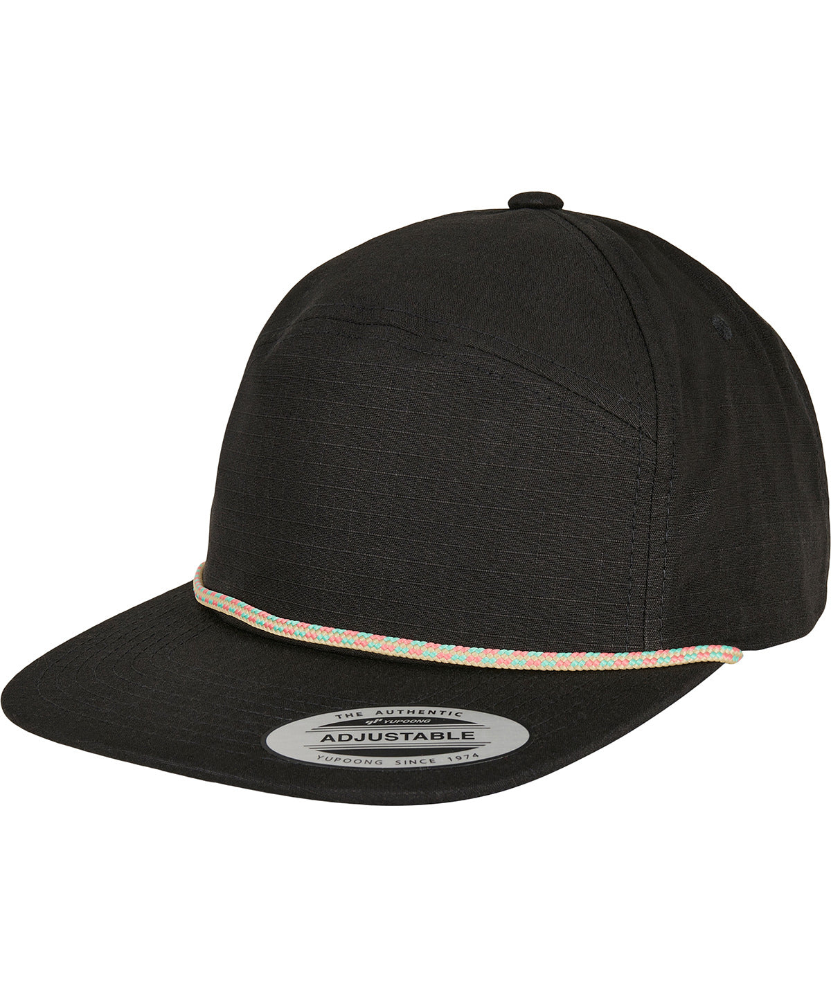 Húfur - Colour Braid Jockey Cap (7005CB)