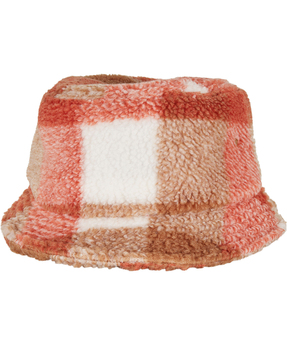 Húfur - Sherpa Check Bucket Hat (5003SC)