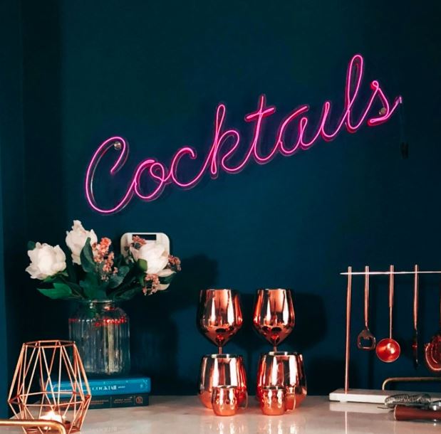 Cocktails - Neonskilti