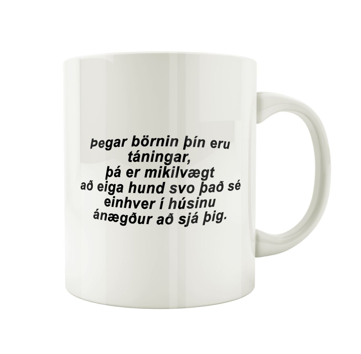 Þegar börnin þín eru táningar, þá er mikilvægt að eiga hund svo það sé einhver í húsinu ánægður að sjá þig.