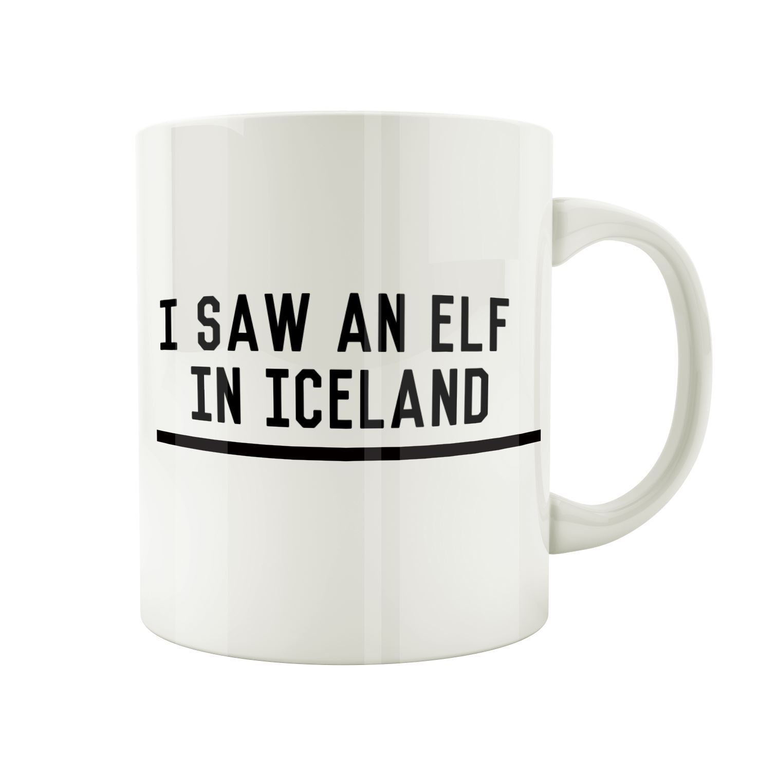 I saw an elf in iceland