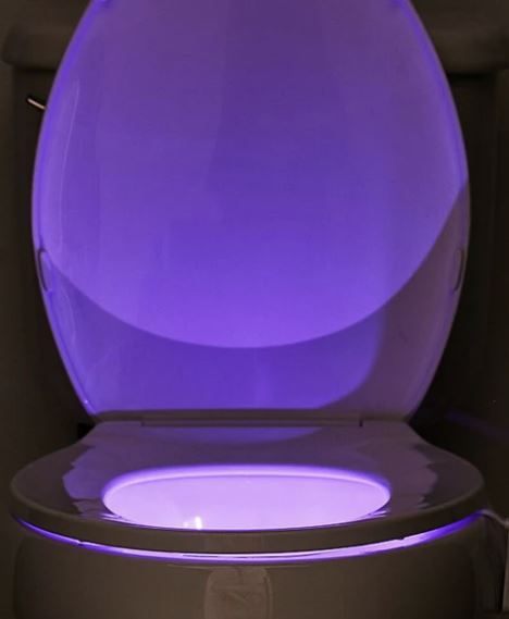 Ljós í klósettið - Toilet bowl light